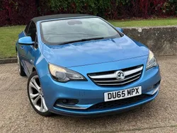Blue Used 2015 Vauxhall Cascada Elite Cabriolet | £6,995 (Fair price)