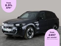 Black Used 2022 BMW iX3 M Sport SUV | £31,427 (Fair price)
