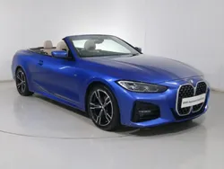 Blue Used 2021 BMW 420 M Sport Cabriolet | £29,995 (A bit pricey)