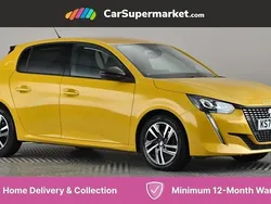Yellow Used 2023 Peugeot 208 Allure+ Hatchback | £13,197 (Fair price)