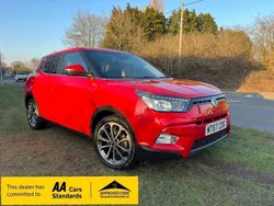 Red Used 2017 Ssangyong Tivoli Hatchback | £4,495 (A bit pricey)