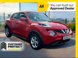 Red Used 2018 Nissan Juke Visia SUV | £6,995 (Fair price)
