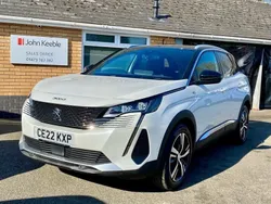 White Used 2022 Peugeot 3008 GT SUV | £21,799 (Fair price)