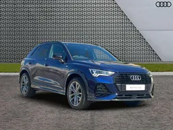 Blue Used 2022 Audi Q3 Black Edition SUV | £28,495 (Fair price)