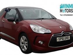 Red Used 2011 Citroën DS3 Hatchback | £2,395 (Expensive)