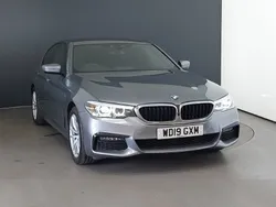 Blue Used 2019 BMW 520 M Sport Sedan | £18,998 (Fair price)