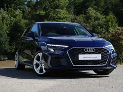 Blue Used 2023 Audi A3 S-Line Hatchback | £24,495 (Fair price)