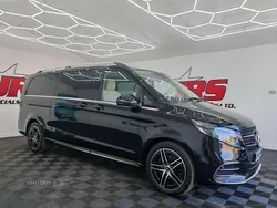 Black New 2024 Mercedes V300 AMG line MPV | £81,500 (Good price)