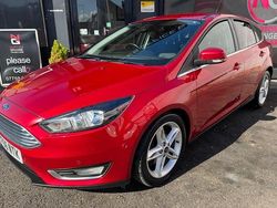 Red Used 2016 Ford Focus Titanium Hatchback | £5,990 (Fair price)