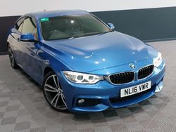 Blue Used 2016 BMW 420 M Sport Coupe | £13,698 (Fair price)