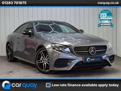 Grey Used 2017 Mercedes E300 AMG Line Premium Plus Coupe | £21,995 (A bit pricey)
