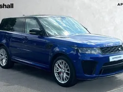 Blue Used 2022 Land Rover Range Rover Sport SVR SUV | £58,888 (Good price)