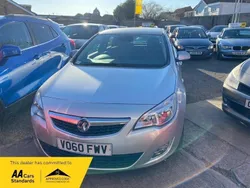 Silver Used 2010 Vauxhall Astra Hatchback | £3,995 (Fair price)
