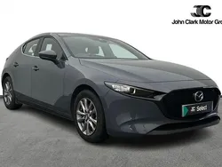Grey Used 2021 Mazda 3 Hatchback | £14,645 (Good price)
