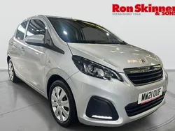 Silver Used 2021 Peugeot 108 Active Hatchback | £10,199 (Expensive)