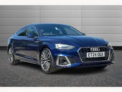 Navarra blue Used 2024 Audi A5 S-Line Coupe | £31,295 (Fair price)