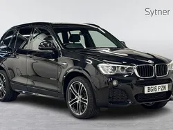Black Used 2016 BMW X3 M Sport SUV | £18,000 (Fair price)