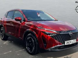 Red Used 2024 Nissan Qashqai N-Connecta SUV | £27,358 (A bit pricey)
