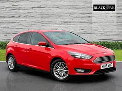 Red Used 2018 Ford Focus Zetec Hatchback | £7,995 (Good price)