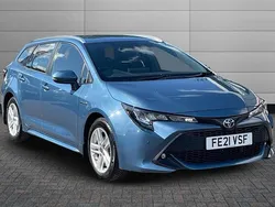 Denim blue Used 2021 Toyota Corolla Sport Estate | £17,199 (Fair price)