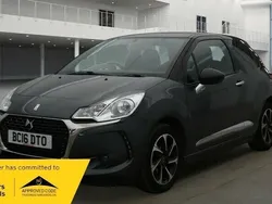 Grey Used 2016 DS Automobiles DS3 Elegance Hatchback | £5,295 (Fair price)
