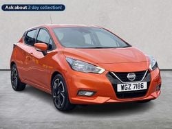 Orange Used 2022 Nissan Micra Acenta Hatchback | £14,077 (Fair price)