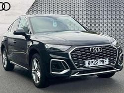 Black Used 2022 Audi Q5 Sportback S-Line SUV | £32,886 (Good price)