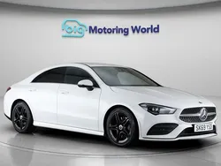 White Used 2019 Mercedes CLA200 AMG line Coupe | £18,500 (Fair price)