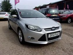 Silver Used 2012 Ford Focus Zetec Hatchback | £2,695 (Fair price)