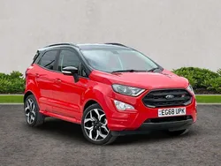 Red Used 2019 Ford Ecosport ST-Line SUV | £12,995 (Fair price)