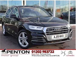 Black Used 2019 Audi Q5 S-Line SUV | £21,490 (Good price)