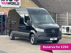 Black Used 2023 Mercedes Sprinter Progressive Van | £33,794