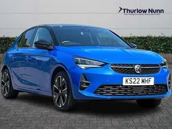 Blue Used 2022 Vauxhall Corsa-e SRi Hatchback | £11,690 (Good price)