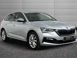 Brilliant silver metallic Used 2019 Skoda Scala SE Hatchback | £10,500 (A bit pricey)