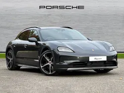 Volcano grey metallic New 2024 Porsche Taycan 4S Cross Turismo Sedan | £99,000 (Super price)