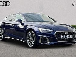 Blue Used 2023 Audi A5 Sportback S-Line Hatchback | £26,209 (Good price)