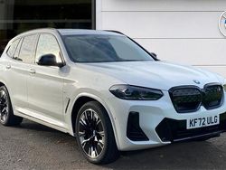 White Used 2022 BMW iX3 M Sport SUV | £31,806 (Fair price)