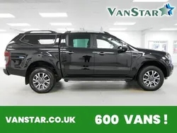 Black Used 2022 Ford Ranger Wildtrack Pickup | £21,989 (Fair price)
