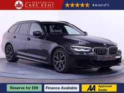Grey Used 2021 BMW 530 M Sport Estate | £29,426 (Fair price)