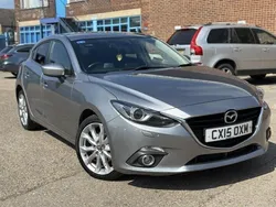 Silver Used 2015 Mazda 3 Inclusive Hatchback | £4,395 (Fair price)