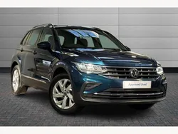 Blue Used 2022 VW Tiguan Life SUV | £17,195 (Good price)