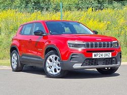 Red Used 2024 Jeep Avenger Altitude SUV | £17,598 (Fair price)
