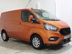 Orange Used 2020 Ford Transit Custom Limited Van | £15,495 (Good price)