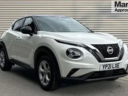 White Used 2021 Nissan Juke N-Connecta SUV | £12,793 (Fair price)