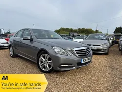Silver Used 2012 Mercedes E350 Avantgarde Sedan | £7,999 (Fair price)