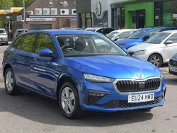 Blue Used 2024 Skoda Scala SE Hatchback | £16,042 (Fair price)