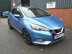 Blue Used 2018 Nissan Micra N-Connecta Hatchback | £9,695 (Fair price)