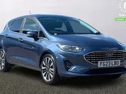 Blue Used 2021 Ford Fiesta Titanium X Hatchback | £16,099 (Fair price)