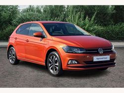 Energetic orange Used 2021 VW Polo United Hatchback | £16,045 (Fair price)