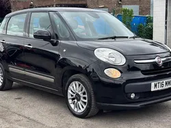 Black Used 2016 Fiat 500L Lounge MPV | £5,195 (Fair price)